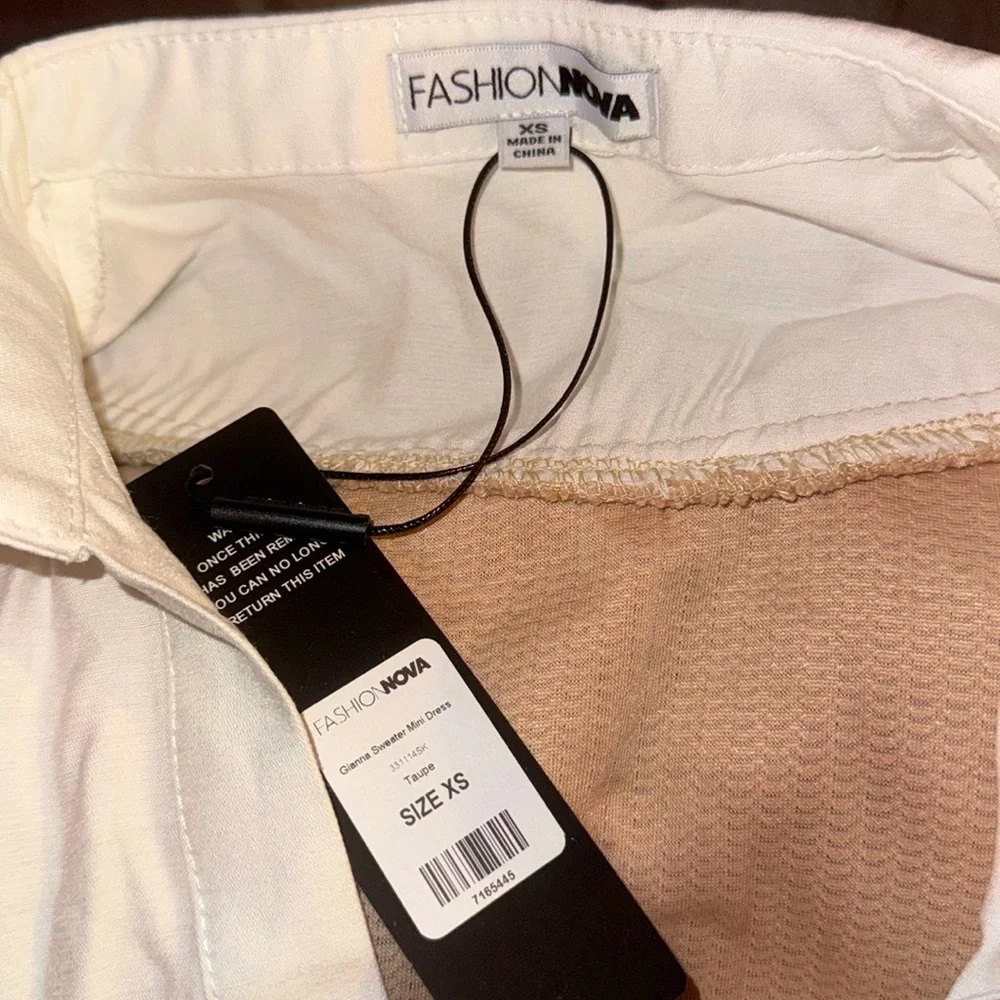 Fashion Nova Gianna Sweater Mini Dress - Picture 4 of 8